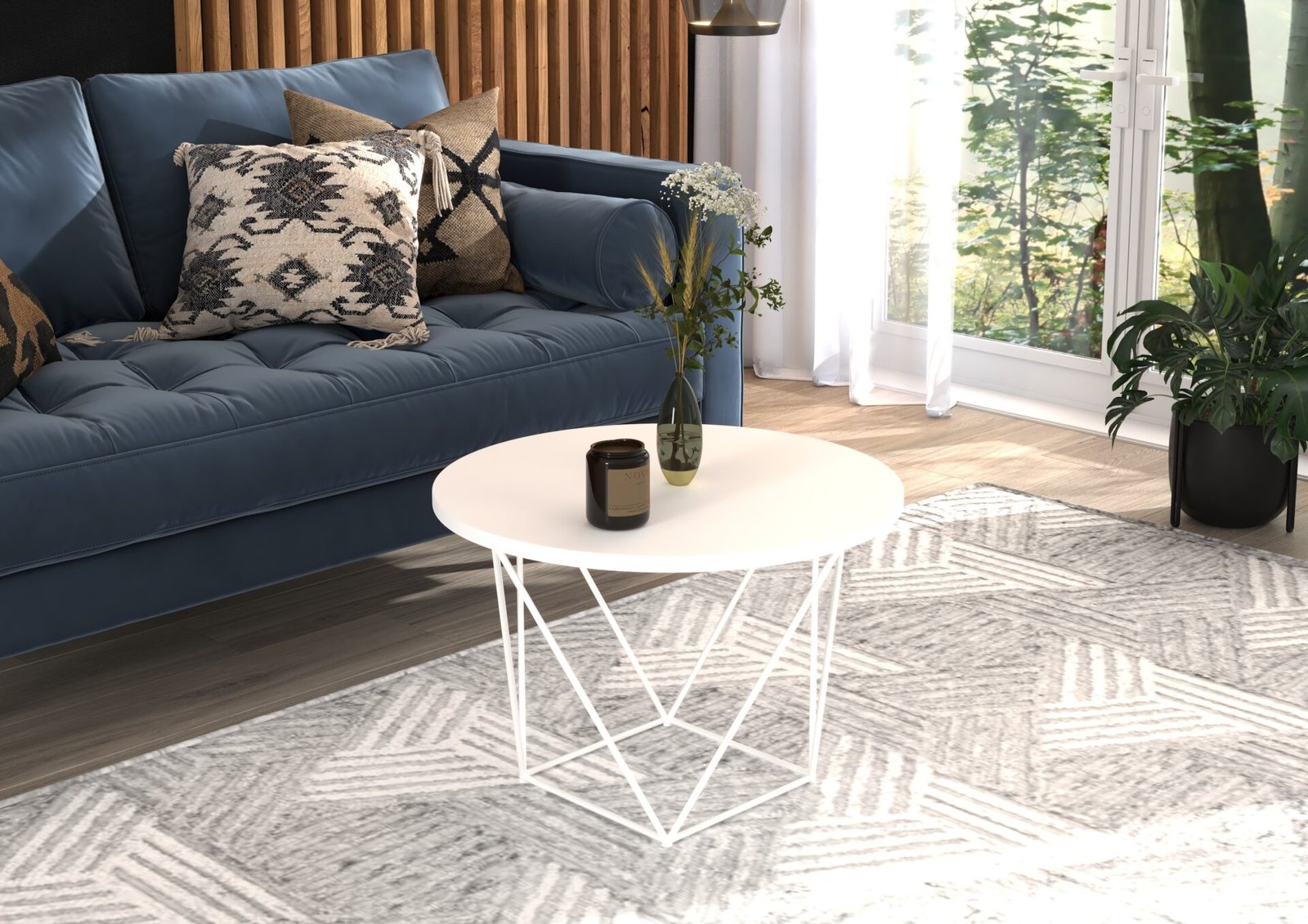 LIAM coffee table, white, ADRK - Image 2