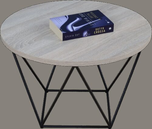 LIAM coffee table, black/Sonoma, ADRK