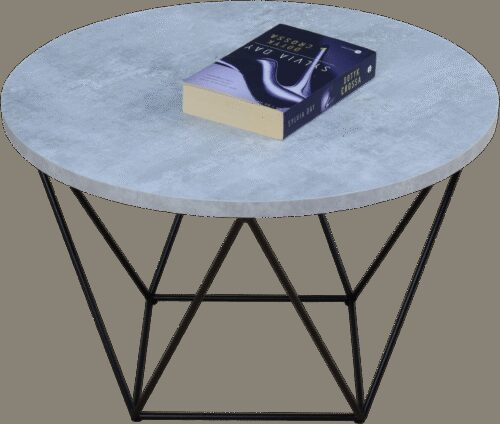 LIAM coffee table, black/concrete, ADRK