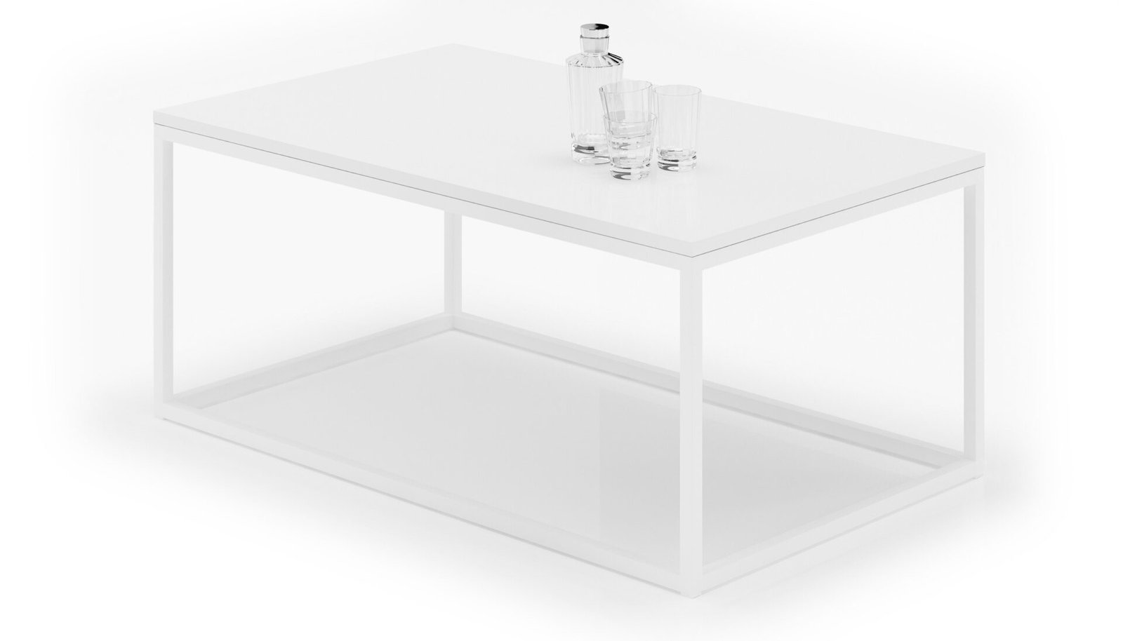 NARISA coffee table, 100x60, white, ADRK