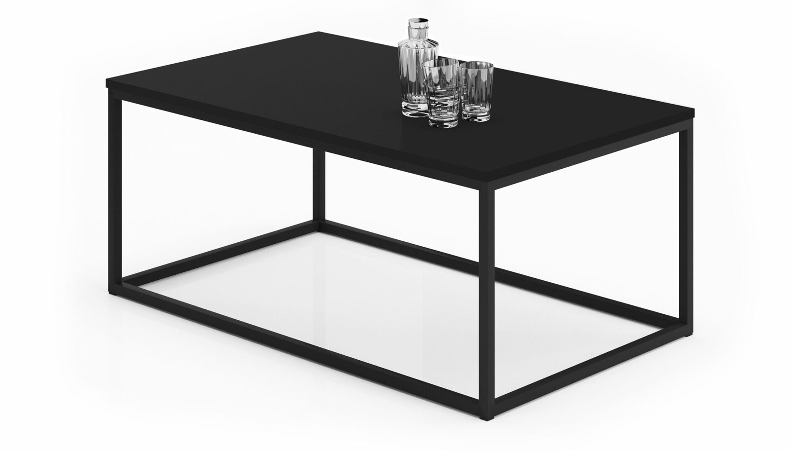 NARISA coffee table, 100x60, black, ADRK