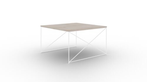 Nelia coffee table, white/Sonoma, ADRK