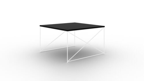 Nelia coffee table, white/black, ADRK