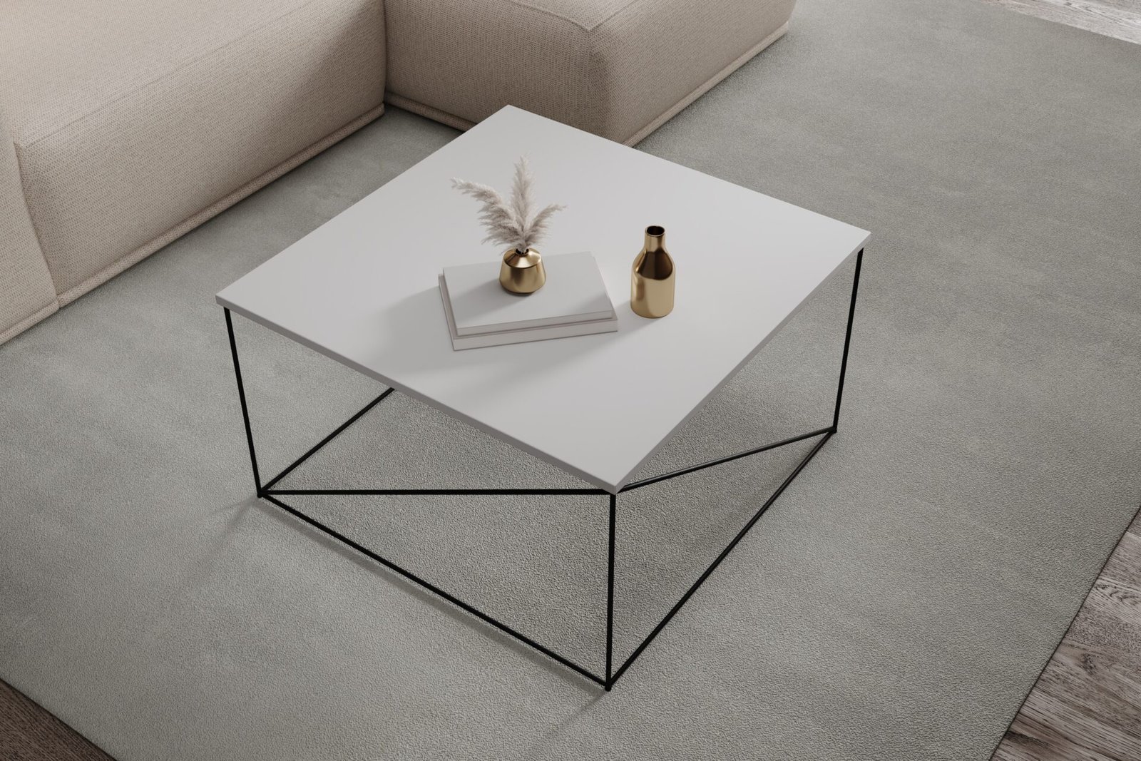 Nelia coffee table black/white ADRK - Image 3