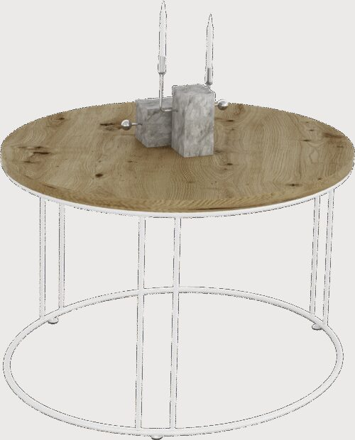 NOEL coffee table, white/artisanal, ADRK