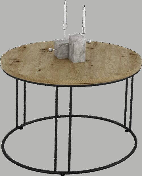 NOEL coffee table, black/artisanal, ADRK