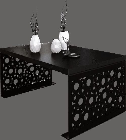 RINA coffee table, 100×60, black, ADRK