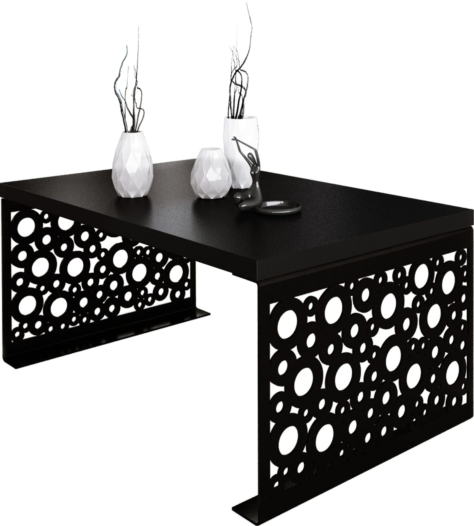 RINA coffee table, 100x60, black, ADRK