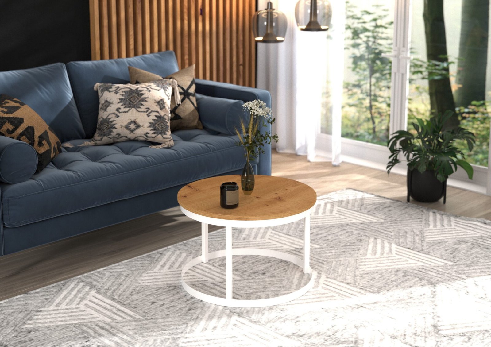 RINEN coffee table white/Artisan ADRK - Image 2