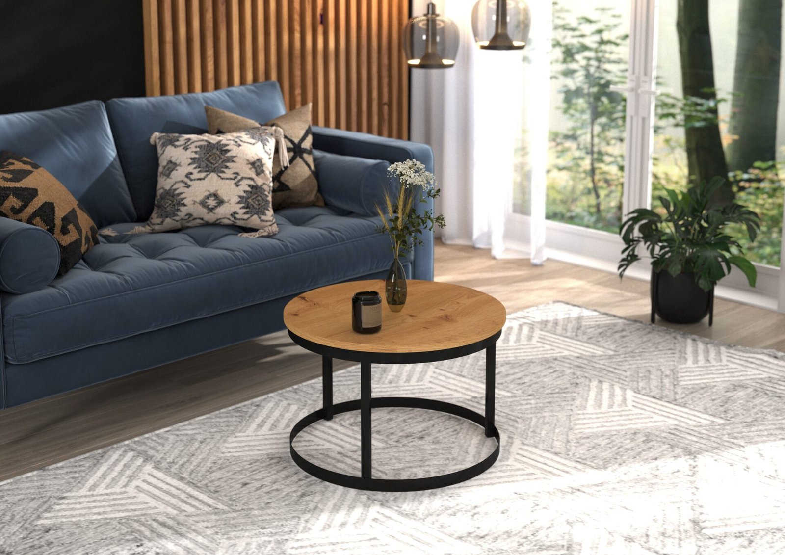 RINEN coffee table black/Artisan ADRK - Image 2