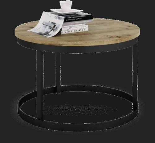 RINEN coffee table black/Artisan ADRK