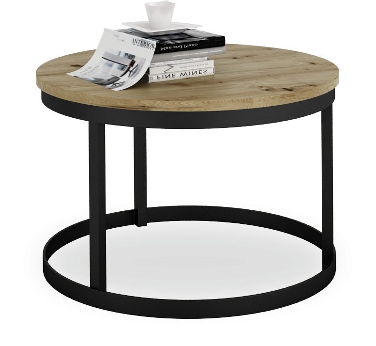 RINEN coffee table black/Artisan ADRK