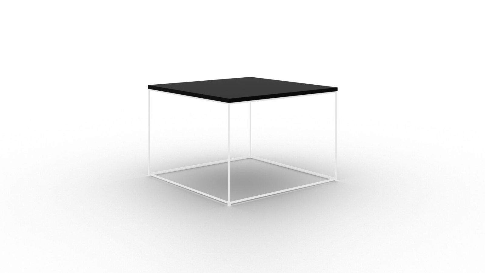 Roni coffee table, white/black, ADRK
