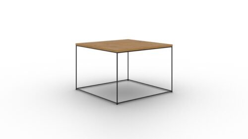 Roni coffee table, black/Lancelot oak, ADRK