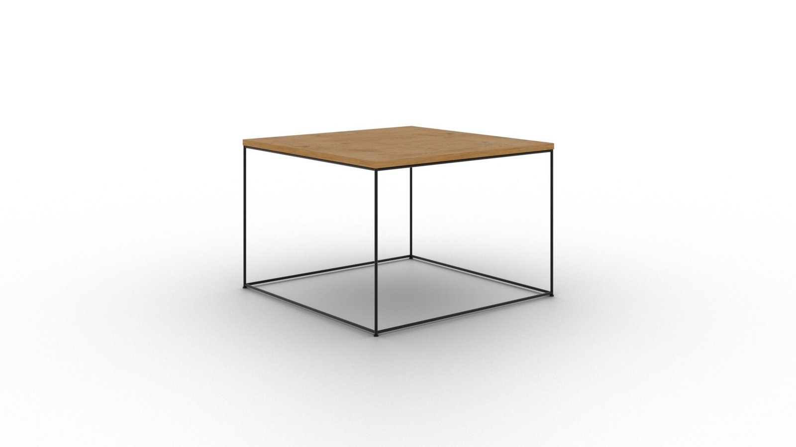 Roni coffee table, black/Lancelot oak, ADRK