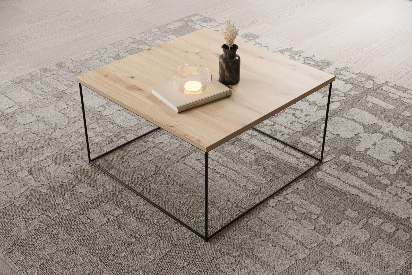 Roni coffee table, black/artisanal, ADRK - Image 3