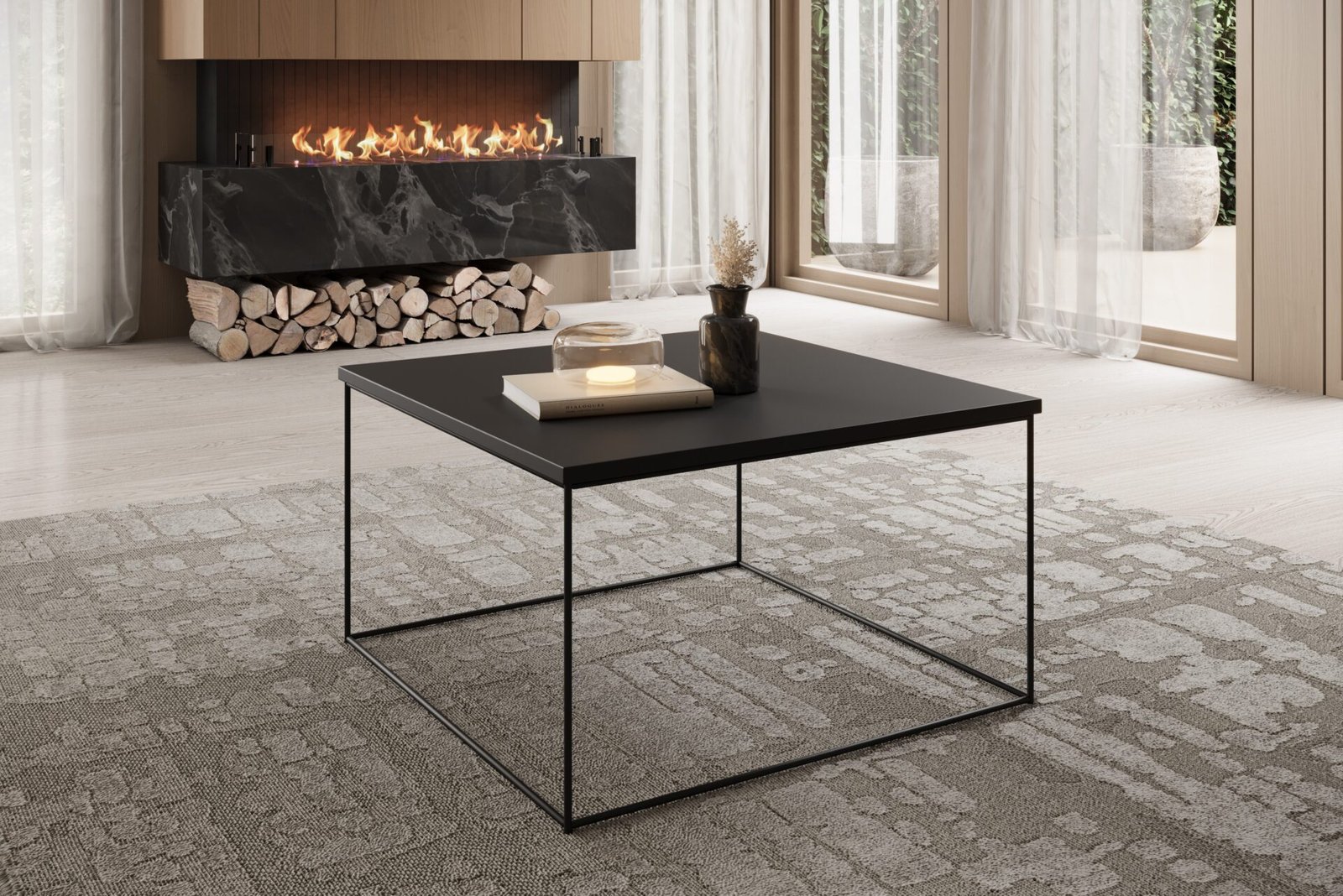 Roni coffee table, black, ADRK - Image 2