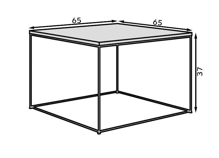 Roni coffee table, black, ADRK - Image 4