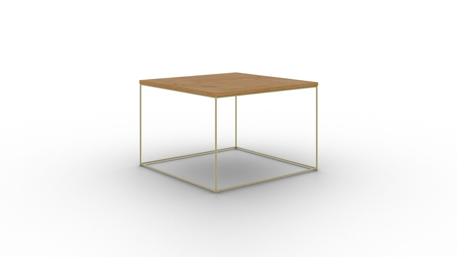 Roni coffee table, gold/Lancelot oak, ADRK