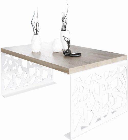 SEMARA coffee table 100×60 white/Sonoma ADRK