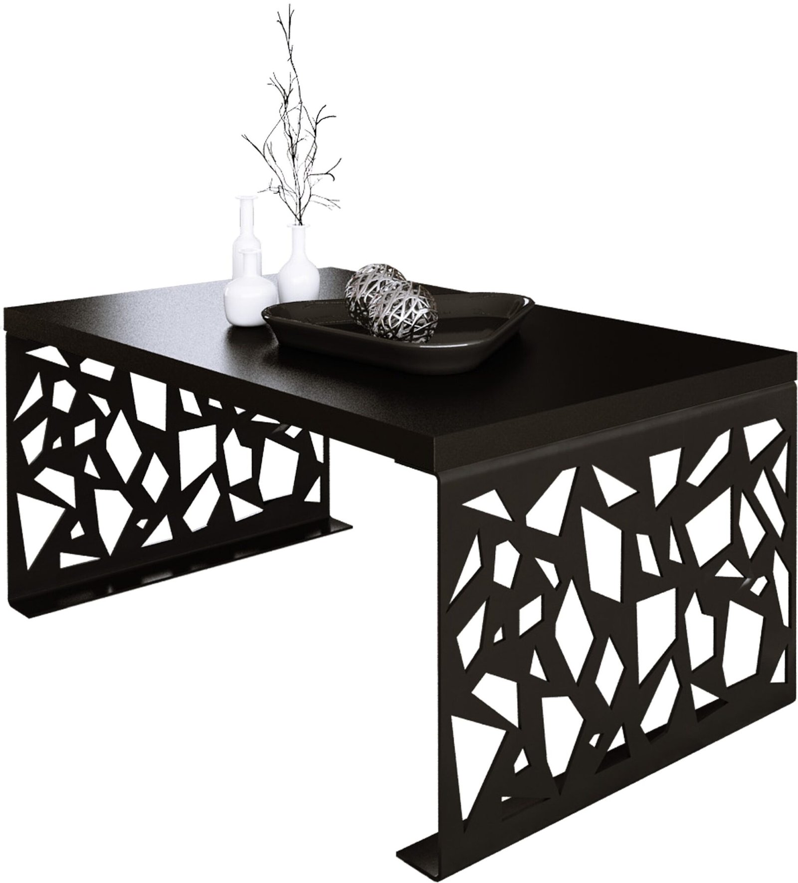 SEMARA coffee table, 100x60, black, ADRK