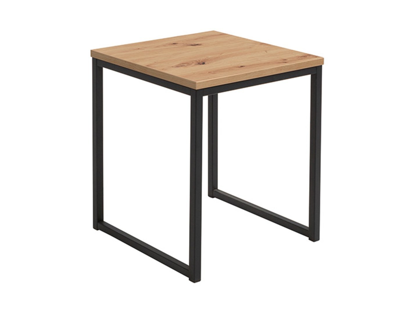 AROZ loft table, 40 cm, artistic oak/black