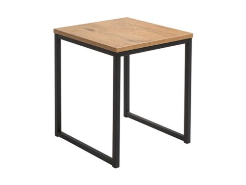 AROZ loft table, 50 cm, lancelot oak/black