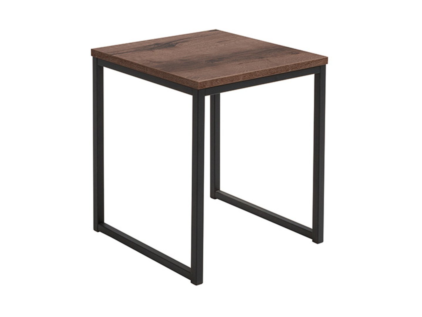 AROZ loft table, 50 cm, monastery oak/black
