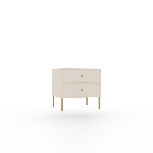 Tili bedside table, beige, ADRK