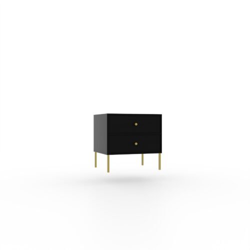 Tili black ADRK bedside table