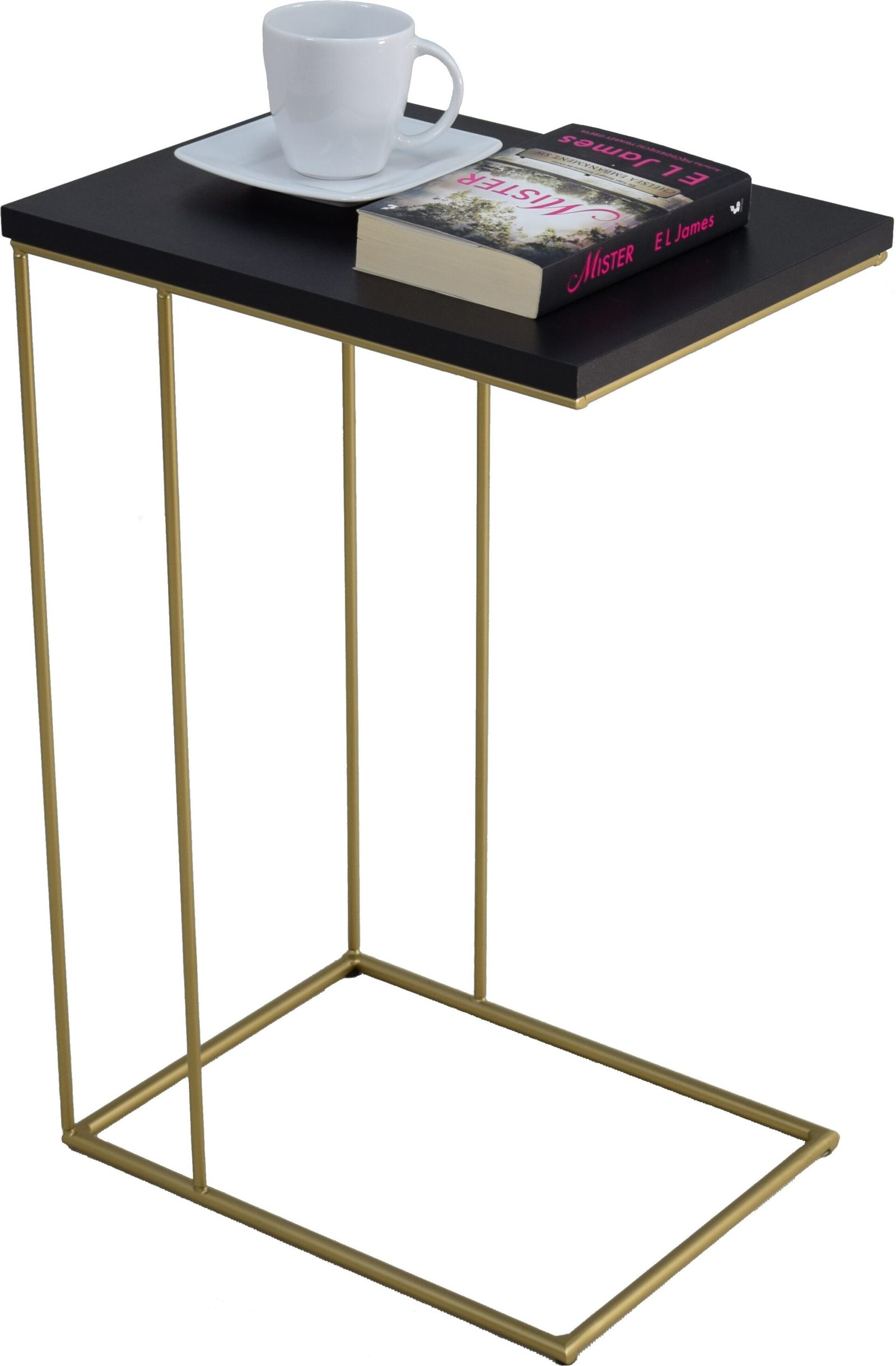 DRU side table gold/black ADRK