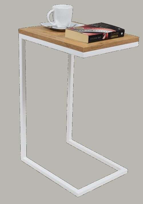 SPARK side table, white/artisanal, ADRK