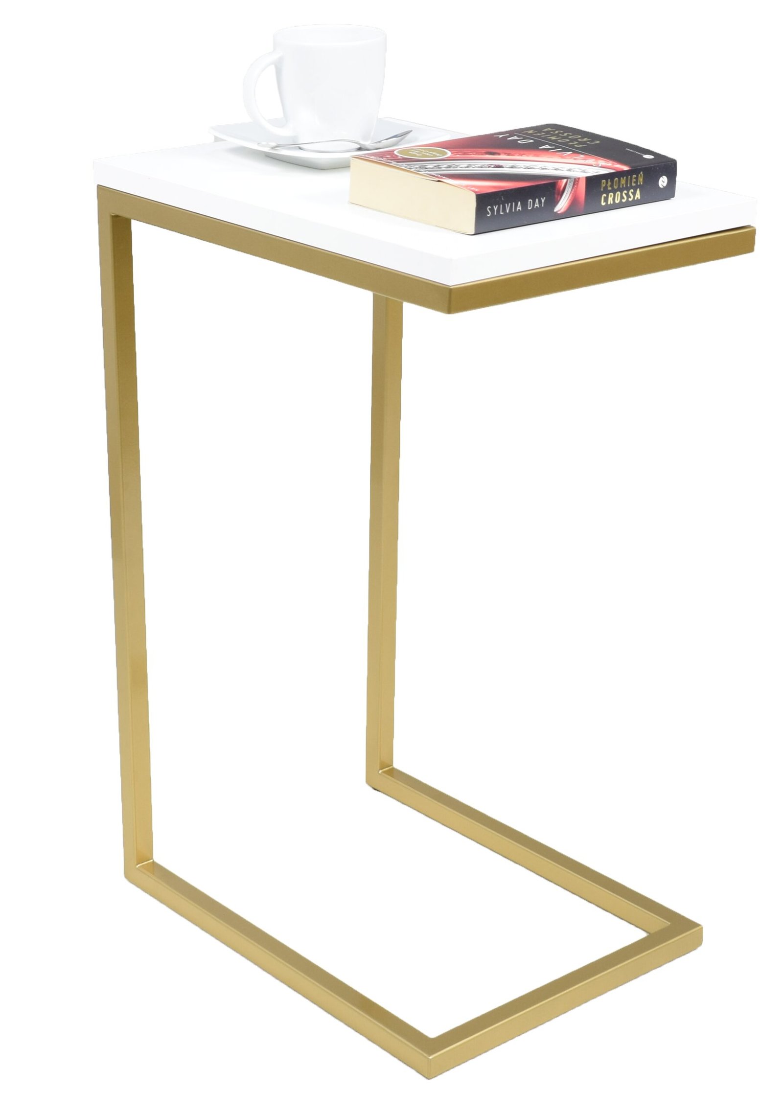 SPARK side table gold/white ADRK