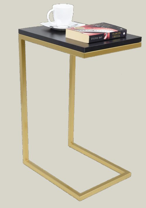 SPARK side table, gold/black, ADRK