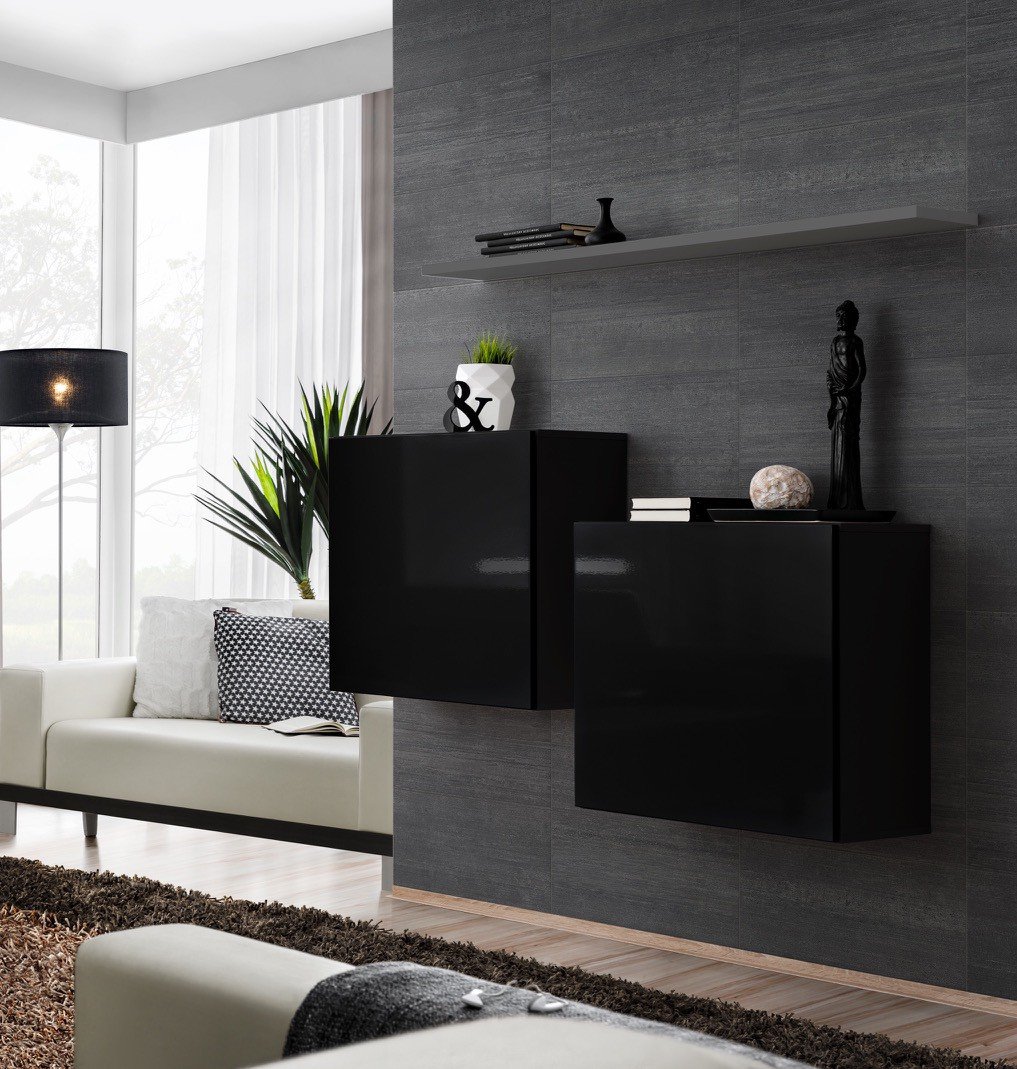 Chest of drawers SWITCH I black/graphite ASM