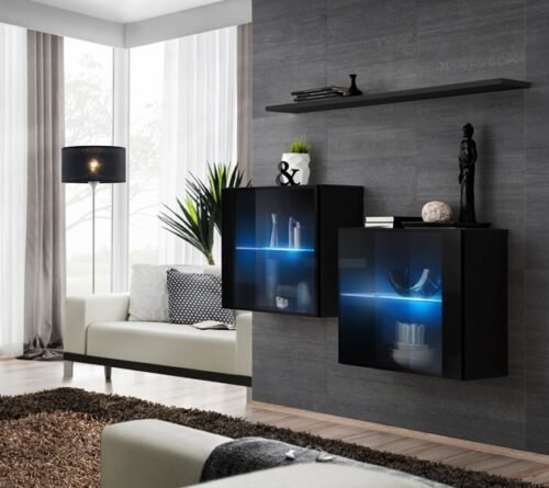 Chest of drawers SWITCH III black ASM