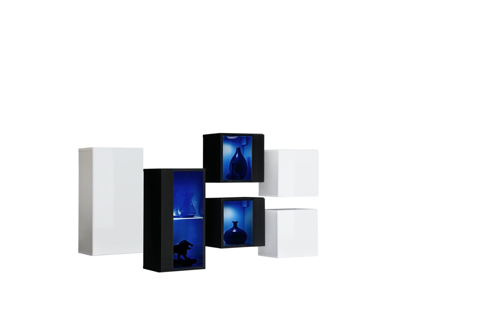 Chest of drawers SWITCH IV white/black ASM - Image 2