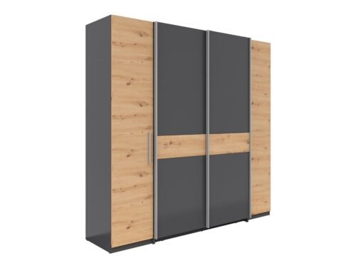 FABIO four-door wardrobe, garfit/artisan oak