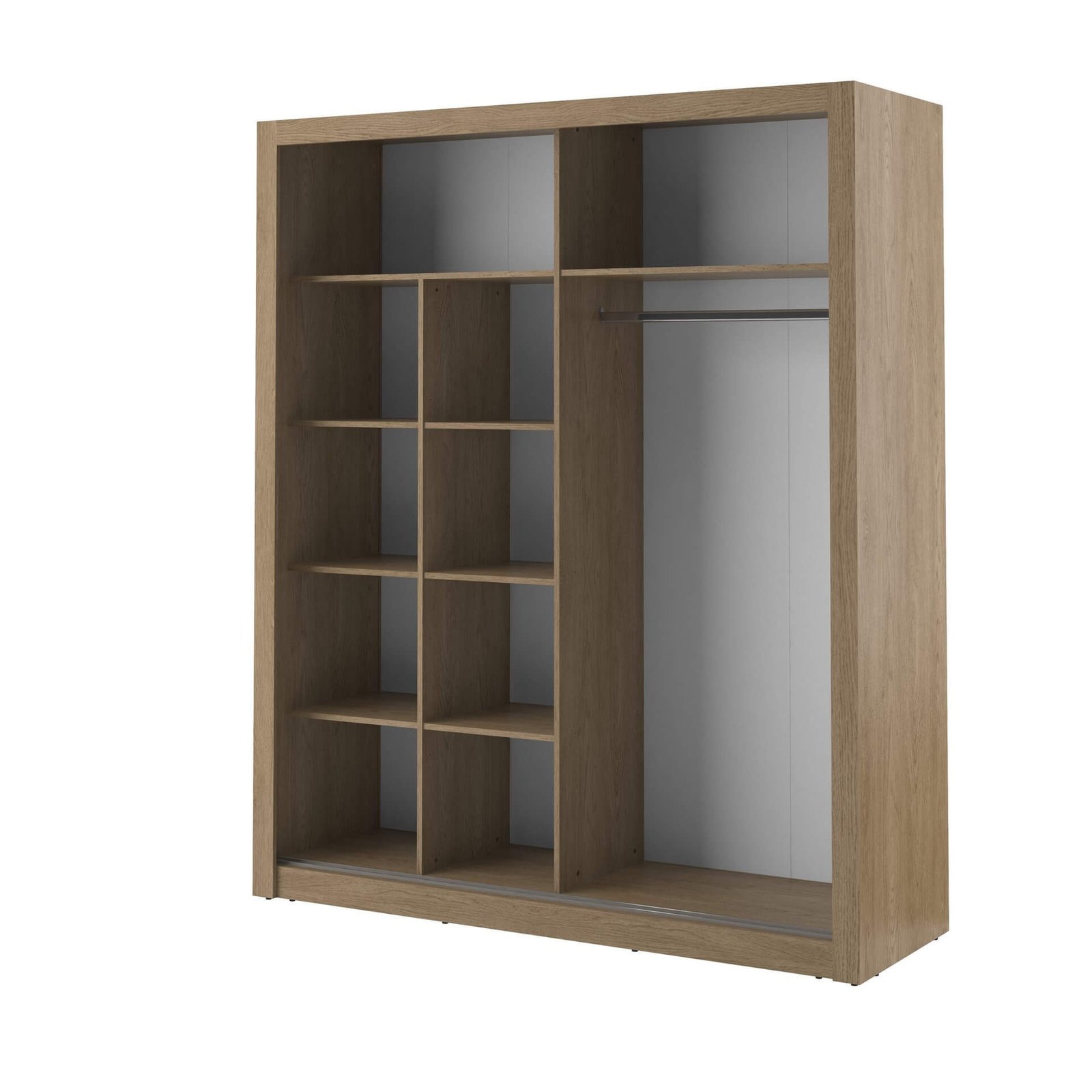 ARTI AR-08 two-door sliding wardrobe, Shetland oak - Image 2