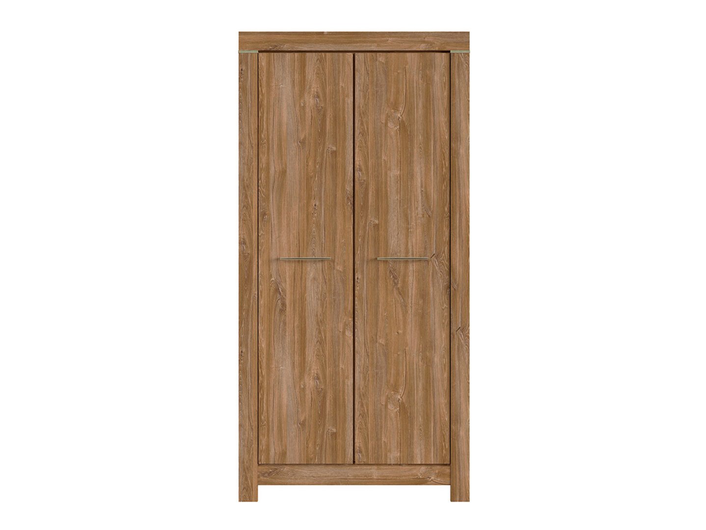 GENT two-door wardrobe, 98 cm, oak color, Stirling color - Image 2