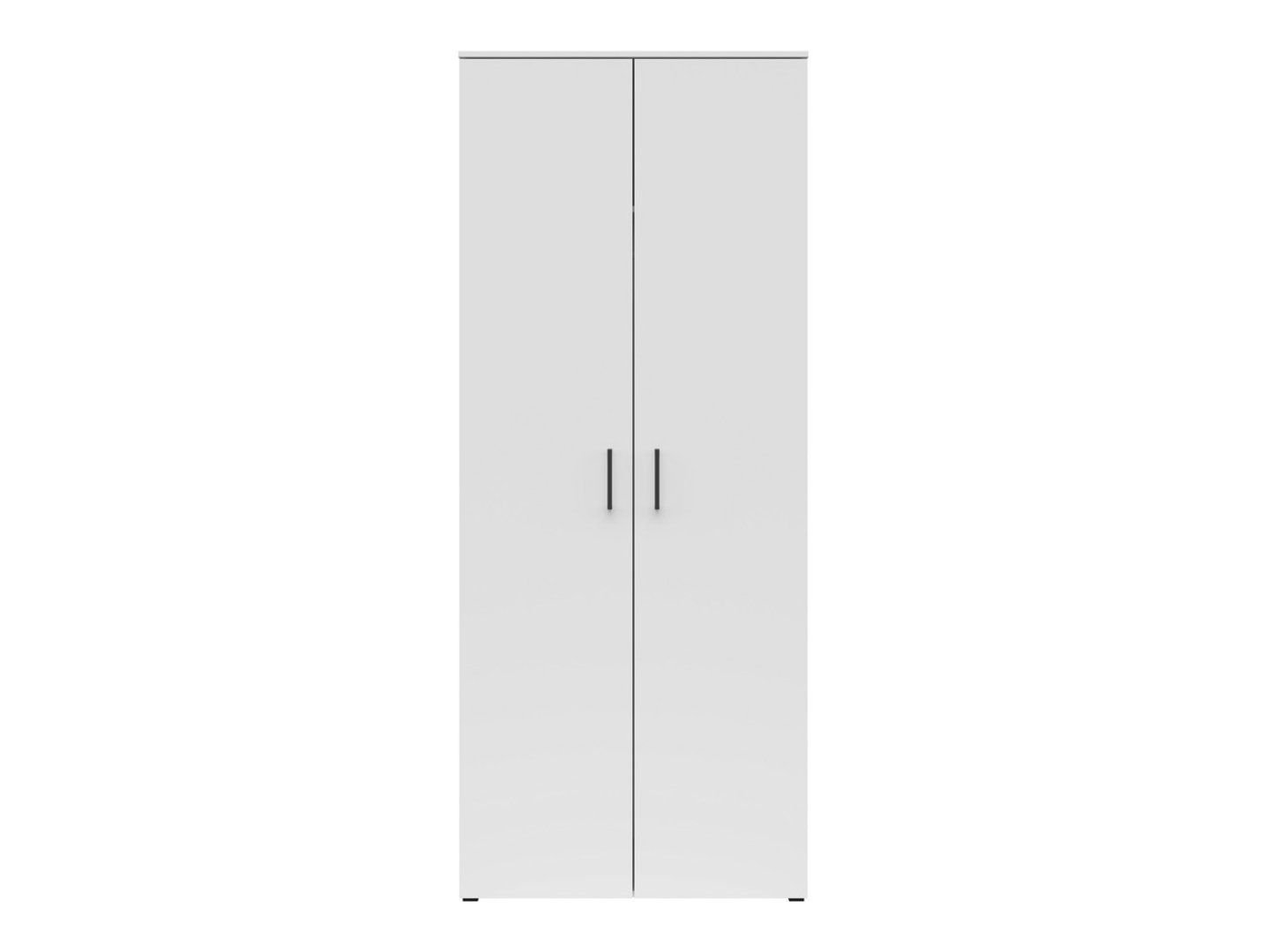 Two-door wardrobe MultiDo 80 cm, white - Image 7