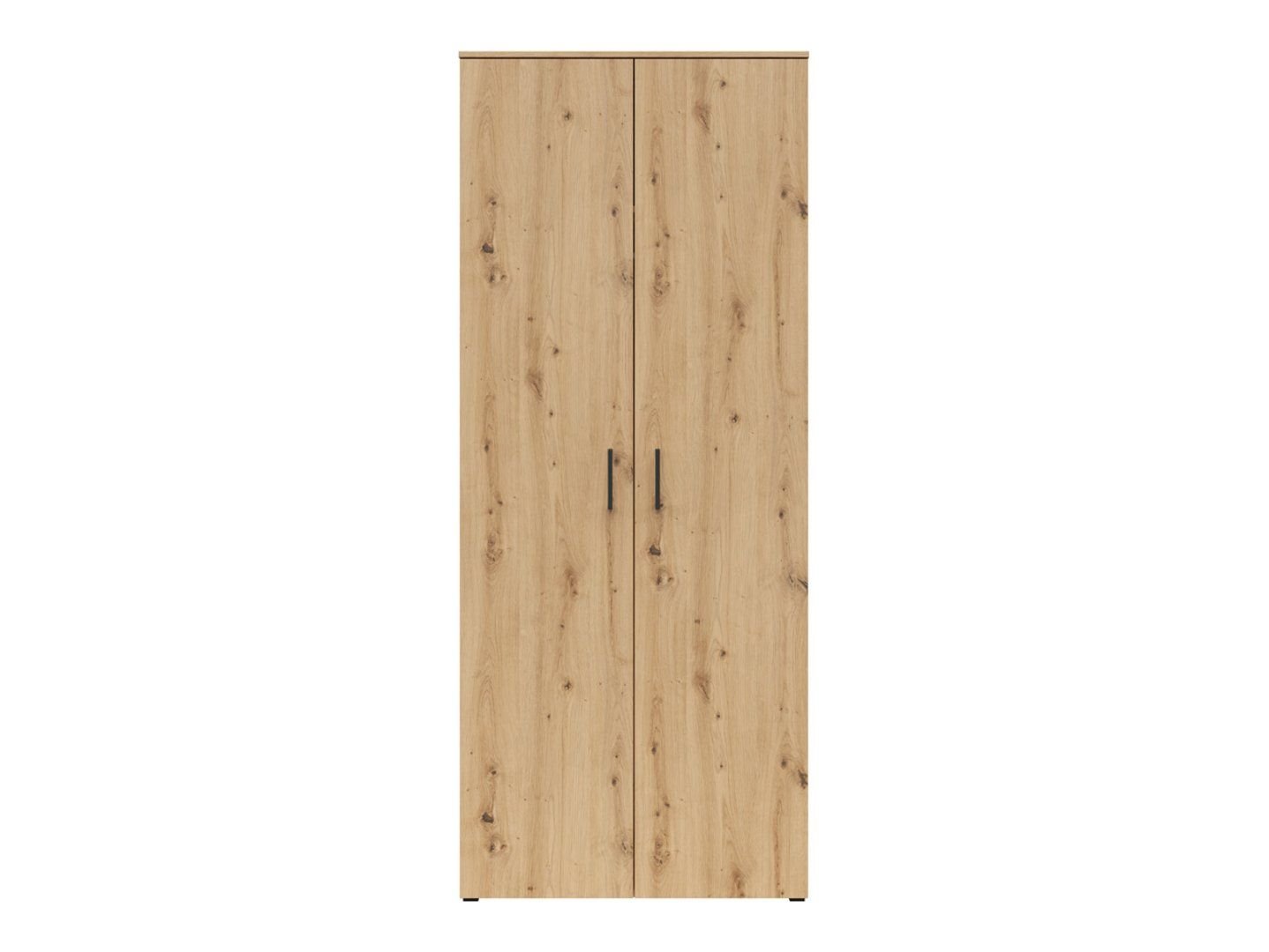 Two-door wardrobe MultiDo 80 cm, artificial oak color - Image 7