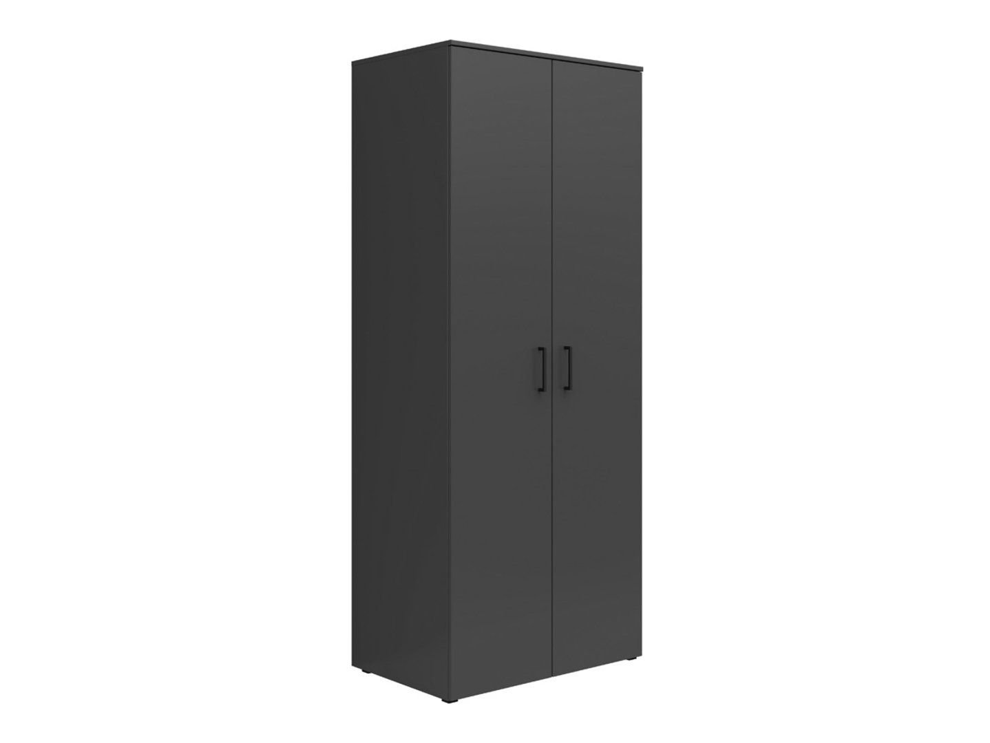 MultiDo 80 cm graphite two-door wardrobe - Image 5