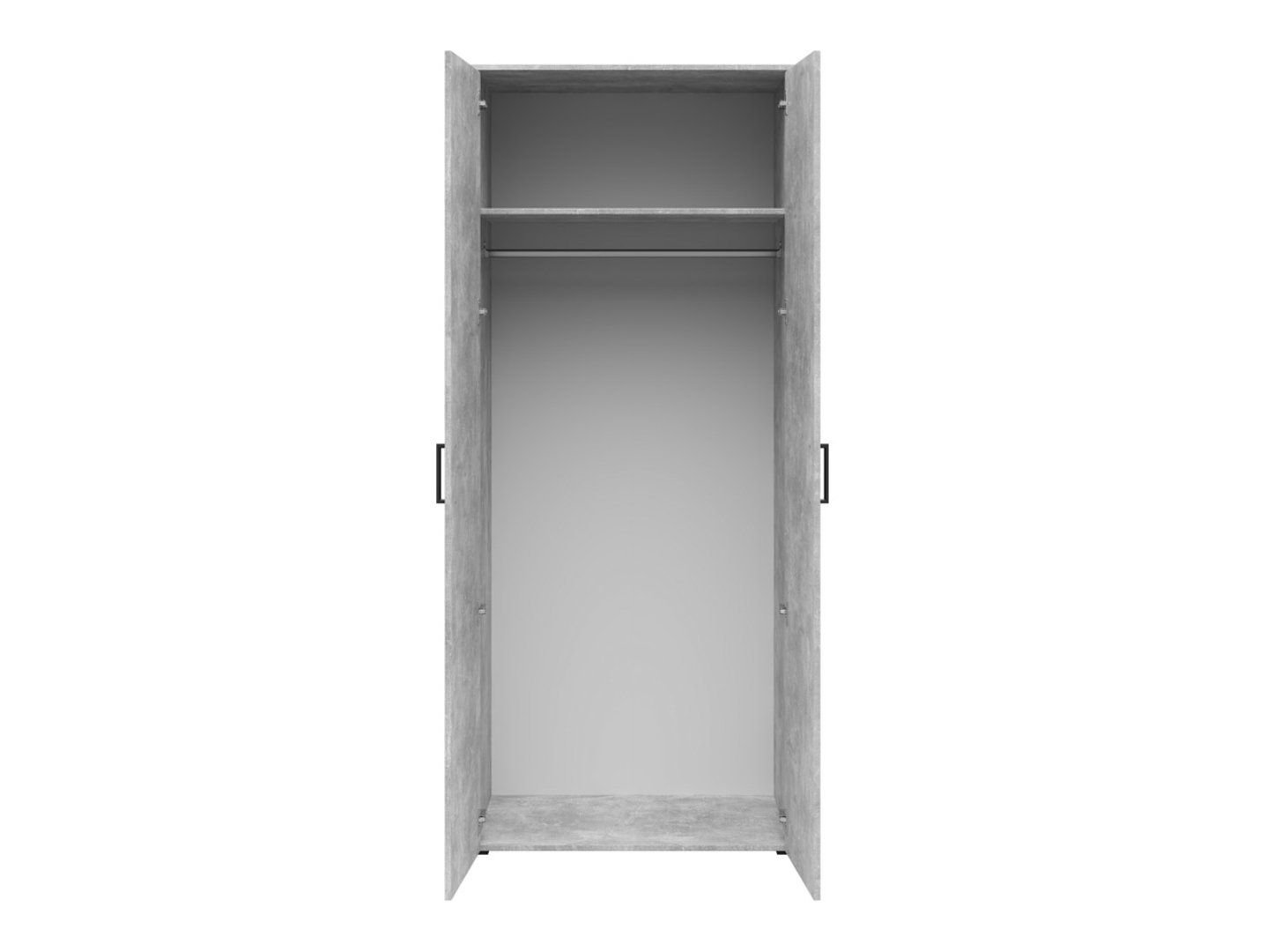 Two-door wardrobe MultiDo 80 cm, bright studio - Image 2
