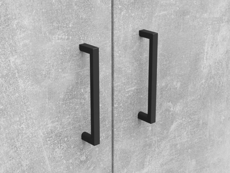 Two-door wardrobe MultiDo 80 cm, bright studio - Image 4