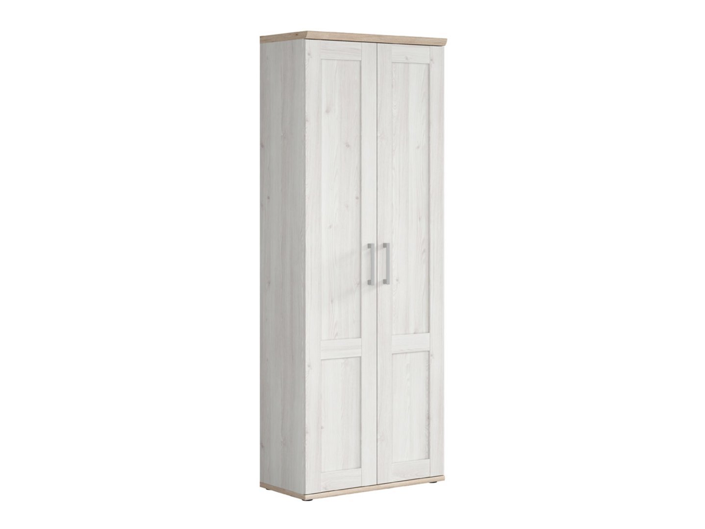 ROMANCE two-door wardrobe 76 cm, light Sibiu larch/light San Remo oak