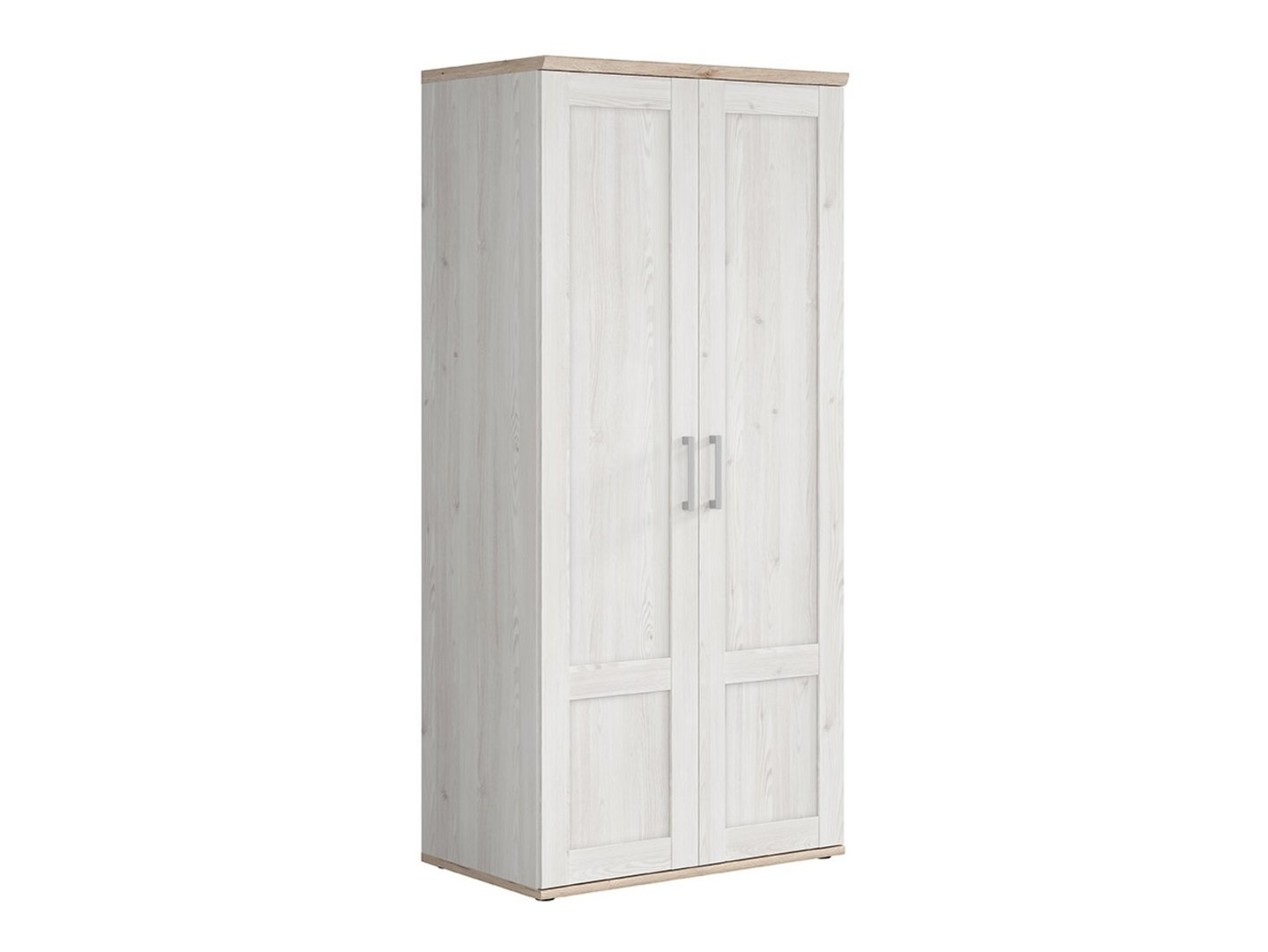 ROMANCE two-door wardrobe 93 cm, light Sibiu larch/light San Remo oak