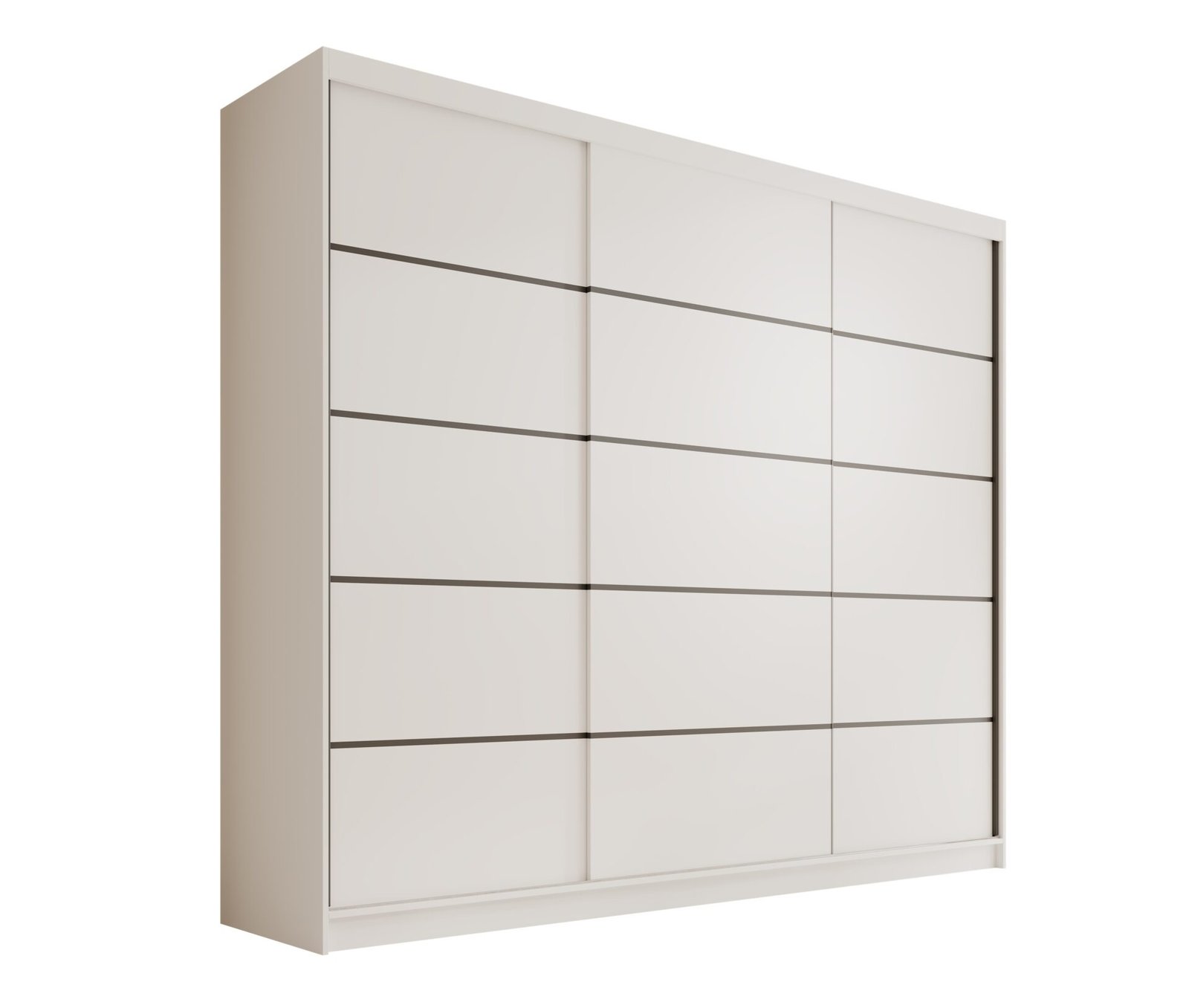Andy 250 sliding wardrobe, white, ADRK