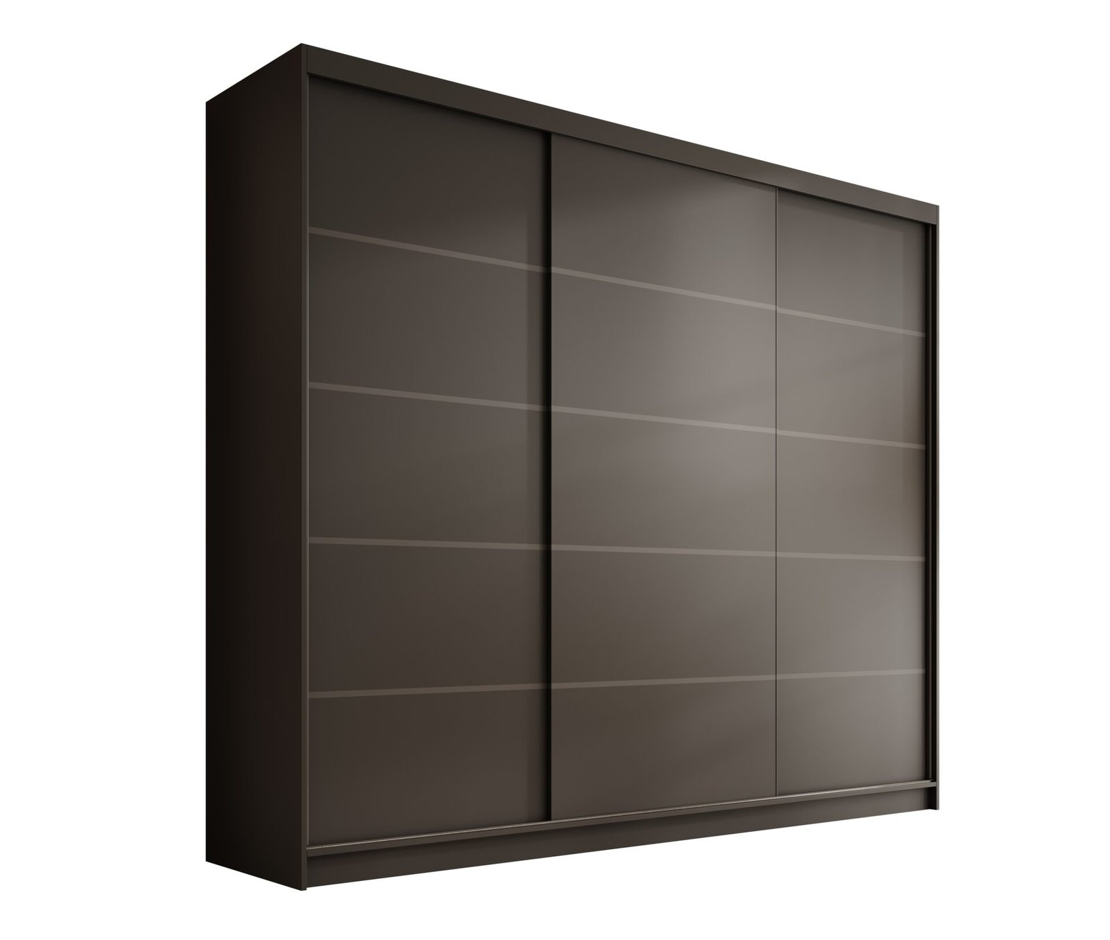 Andy 250 sliding wardrobe, black, ADRK