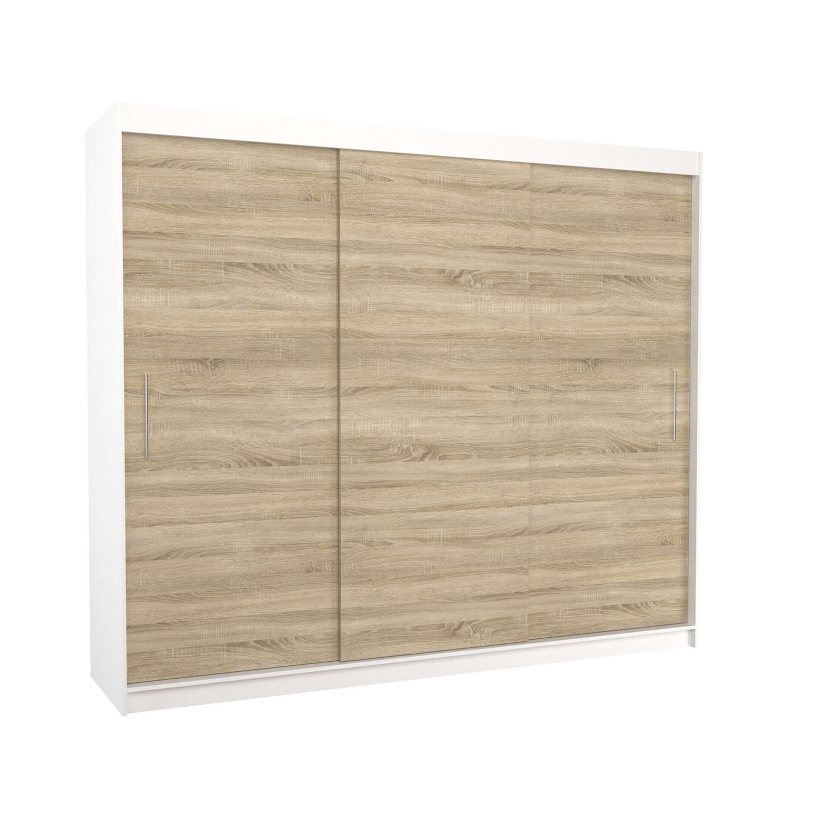 Sliding wardrobe ANTOS 250 White/Sonoma ADRK